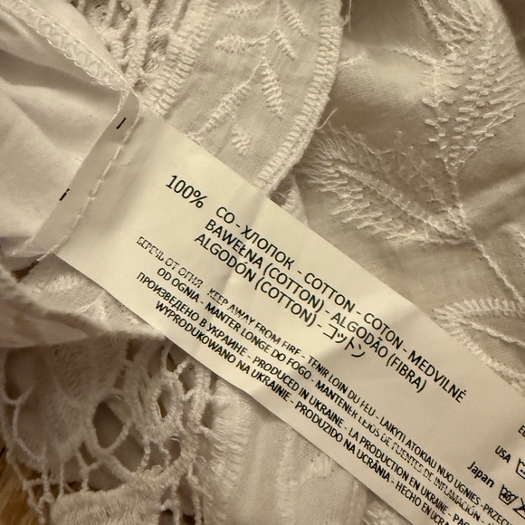 Agata Weber Cotton Romper NWOT 8 - Picture 6 of 7